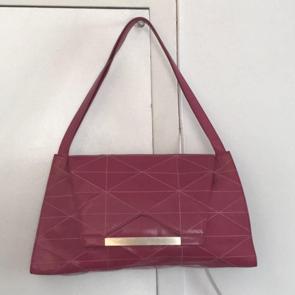 Via Spiga Pink Leather Handbag